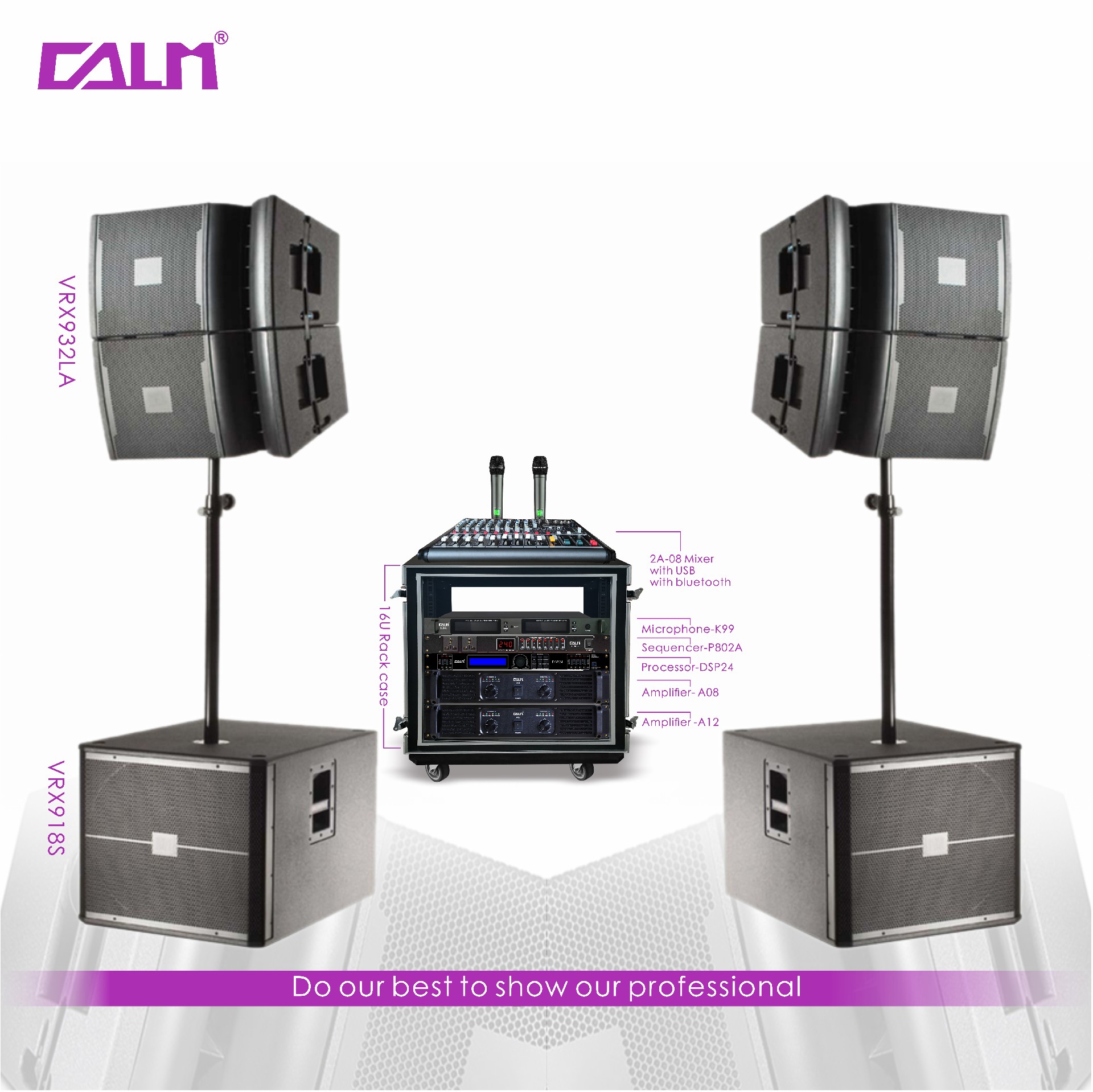 VRX932LA and  VRX918S  Speaker Full Set